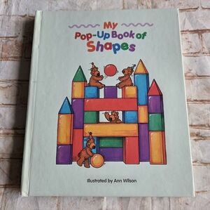 Vintage Pop Up Shapes Book 1987 Ann Wilson